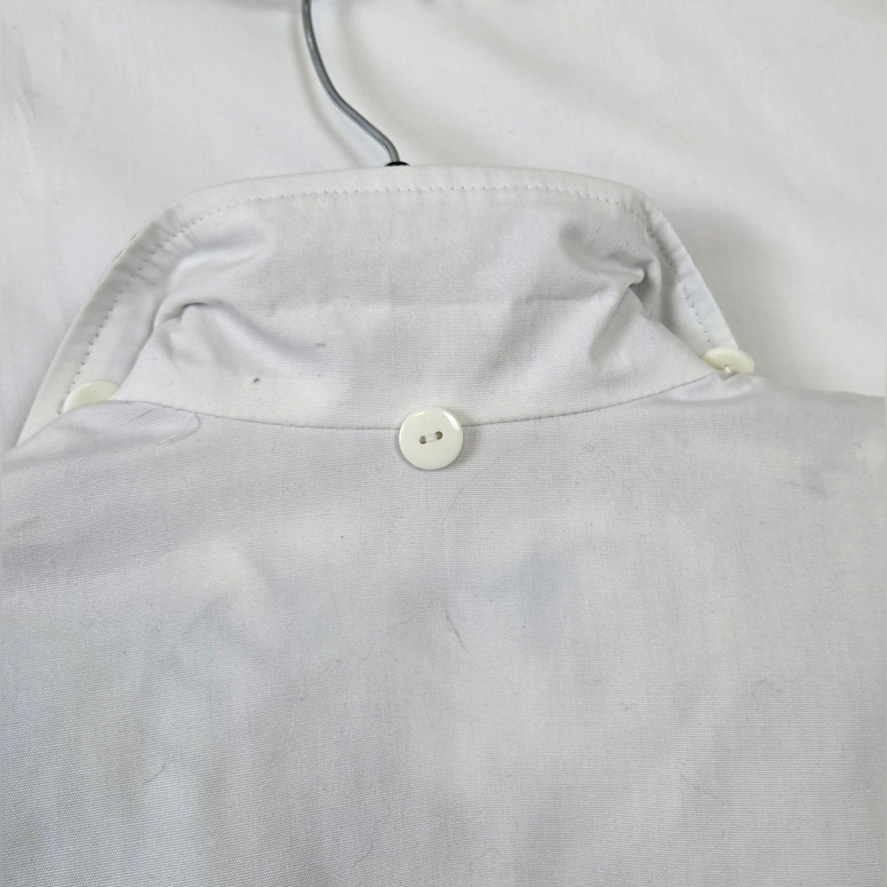 Mackintosh New England Women's White Navy Nautical Windbreaker Jacket S Vintage‎ - Picture 6 of 7